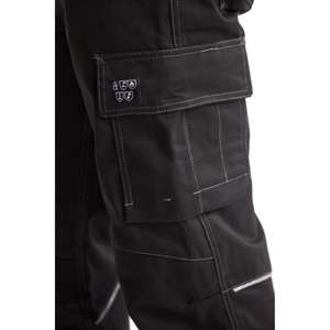 BLAKLADER - 156115169994D116 Anti-Flame <b>trousers</b> <b>Black</b>/Grey - EAN 7330509546833 FLAME RESISTANT <b>WORKWEAR</b> - Product Image 4