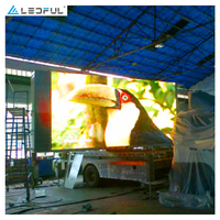 Panneau publicitaire vidéo LED couleur P6 P8 P10 pour remorque, véhicule, camion mobile, écran LED