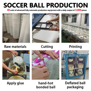 Pallone da <span class=keywords><strong>Calcio</strong></span> Misura 5, Morbido, Impermeabile, in Pelle PU Termosaldata, per Allenamento, Partite all'Aperto e Uso Professionale - Product Image 6