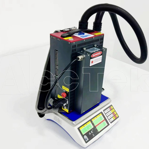 เครื่องทำความสะอาดด้วยเลเซอร์พัลส์แบบพกพา Acctek Acctek Akq-100 Bibo กำลังไฟ 200w 300w 500w สำหรับกำจัดสนิม คราบสี กราฟฟิตี บนไม้และโลหะ - Product Image 3