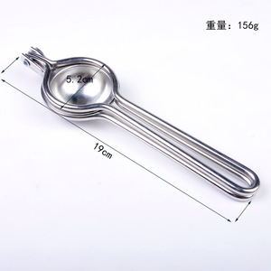 Stainless Steel Lemon Juicer Manual Citrus <b>Squeezer</b> Easy to Operate for Fruit Processing Plant and Kitchen Use - Product Image 5