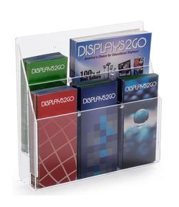 Desktop Trasparente di File di Documento Flyer Parete Della Scatola di Montaggio A4 Acrilico Brochure Holder Box per Ufficio - Product Image 3