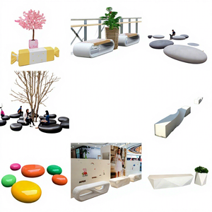 Modern Outdoor Patio <b>Bench</b> Contemporary <b>Wood</b> Design Durable Furniture for Garden Use with 2-Seater Capacity - Product Image 4