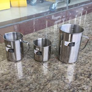 ถ้วยตวงสแตนเลส 304 ขนาด 500 มล. พร้อมเครื่องหมายบอกปริมาตรสำหรับใช้ในครัวและการอบขนม - Product Image 5