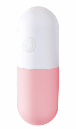 Capsula che salta uovo-AI stile (rosa)