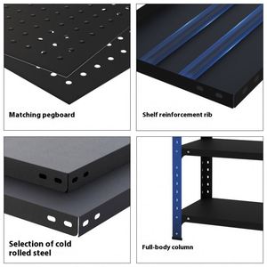 5 lốp nhà nhà để xe công nghiệp kho kệ cửa hàng Heavy Duty kim loại kệ lưu trữ kim loại kệ - Product Image 2