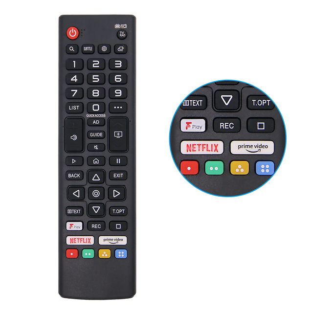 Universal Remote Control for LG TV Remote All LG LCD LED HDTV Smart TVs (AKB76037023), No Setup Required