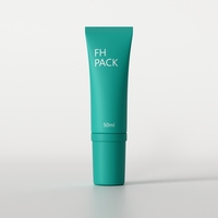 Tube en PE personnalisé de 30 ml, 50 ml, 80 ml pour crème ou gel, avec pompe distributeur
