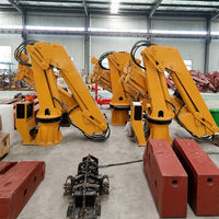 Grue de levage BV Cargo Crane, capacité de levage 360 degrés, grue pliable de 5 tonnes, grue à flèche articulée pour yacht