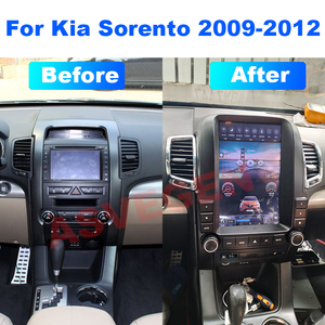 Android Tesla Vertical 12,1 "GPS del coche de la pantalla de Video <span class=keywords><strong>Radio</strong></span> de Audio para Kia <span class=keywords><strong>Sorento</strong></span> 2009-2012 <span class=keywords><strong>Radio</strong></span> Wifi Playstore - Product Image 6