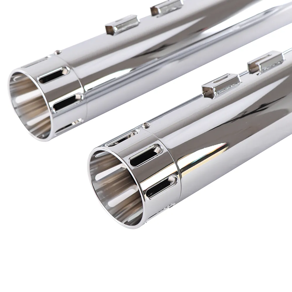 4.5 Inch Slip On Mufflers for Harley Touring 2017-UP Street Glide, Road Glide, Road King, Electra Glide, M8, Ultra Classic Bikes