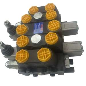 Válvula de Control de 1-7 Vías Operada por Joystick HANSEN |   Distribuidor Hidráulico para Cargadoras - Product Image 3