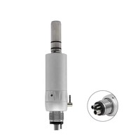 Micromoteur électrique dentaire OEM 2032 108E + Contre-angle droit + Ensemble de pièces à main pour polissage de prothèses dentaires à commande pneumatique