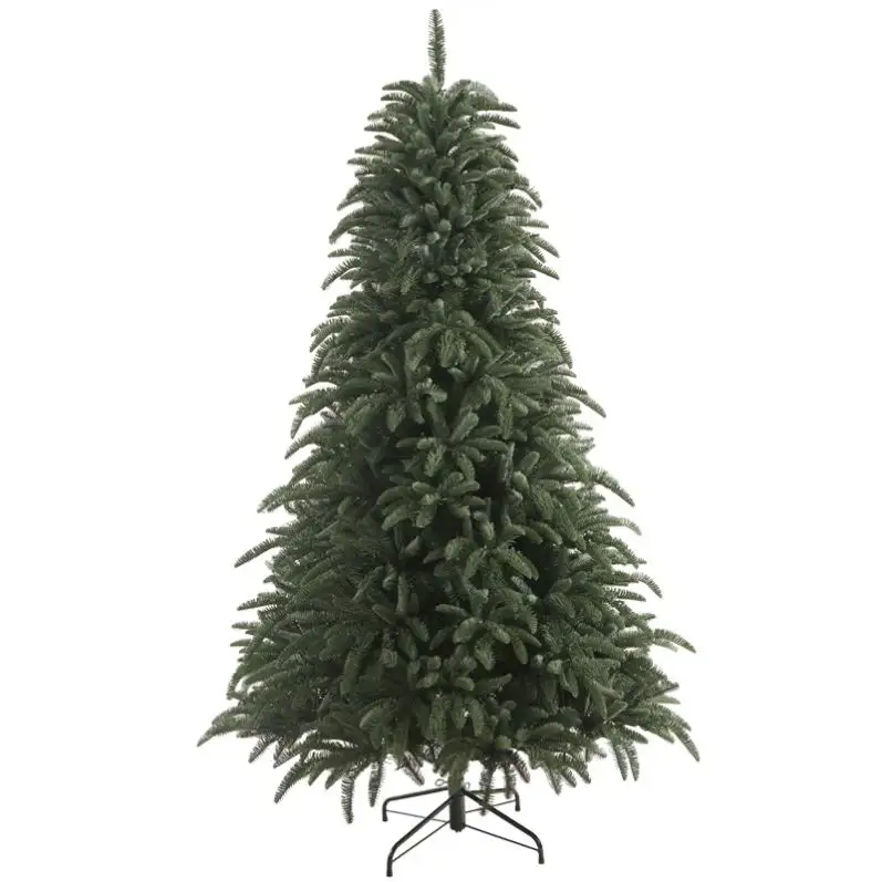 Árbol de Navidad Artificial gigante iluminado, 30 pies, 40 pies, 50 pies, en espiral, con luces con motivo, lazo, cinta