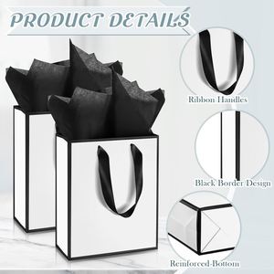 Wholesale Custom Designed Eco Luxury <b>Gift</b> Paper <b>Bags</b> with Lamination Custom Logo & Colors for Clothing Shoes & Underwear - Product Image 3