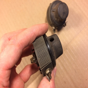 Nouveaux réostats vintage Marmol originaux en stock, années 1930-1940, résistances radio, potentiomètres avec boutons - Product Image 4