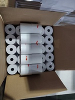 Rouleau de papier thermique pour reçus 80x80mm, simple couche, compatible avec les terminaux de point de vente et les caisses enregistreuses