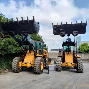 Chargeuse sur pneus neuve de 5 tonnes SYL956H5 de Chine avec fourches <span class=keywords><strong>à</strong></span> palettes et lame <span class=keywords><strong>à</strong></span> neige <span class=keywords><strong>à</strong></span> vendre - Product Image 3