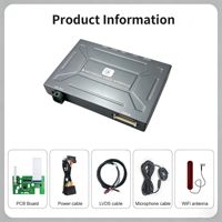 Décodeur sans fil CarPlay et Android Auto pour système Uconnect 8,4 pouces Chrysler Dodge Jeep, avec commande vocale et mise en miroir de l'écran
