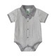 Body estivo bebè da <span class=keywords><strong>0</strong></span> a 12 <span class=keywords><strong>mesi</strong></span> abbigliamento per bambini in cotone a maniche corte con cravatta a papillon <span class=keywords><strong>tutine</strong></span> per neonato - Product Image 6