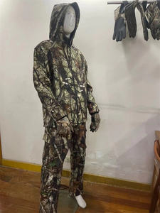 Caldo a foglia unica arancione pesca digitale personalizzato in porcellana cervo uomo mimetico abbigliamento vestiti da caccia uniformi tute mimetiche - Product Image 5