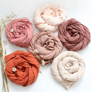<span class=keywords><strong>En</strong></span> gros Solide 100% Bio Coton Doux <span class=keywords><strong>Mousseline</strong></span> Enveloppement Bébé <span class=keywords><strong>Couverture</strong></span> - Product Image 3