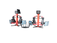 Machine d'alignement 3D professionnelle à 5 caméras, modèle ZA-DF501, conception à faisceau stable, pour garage et atelier de réparation (sans roues)