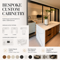 Fabricant OEM ODM de meubles de cuisine complets, armoires de cuisine classiques blanches, couleur et taille personnalisées pour hôtel et villa