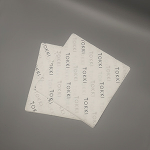 Feuilles de papier imperméables et résistantes à la graisse avec impression de logo personnalisé, revêtement PE, pour l'emballage des sandwichs, des hamburgers et des aliments - Product Image 5