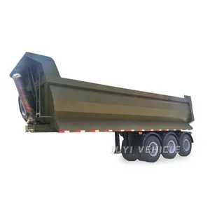 Multi-axle Hydraulic Rc Truck Trailer Steel Dump Trailer For Sale