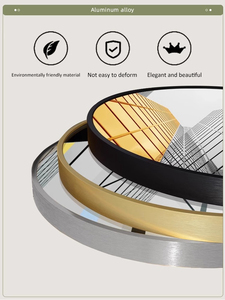 <span class=keywords><strong>Miroir</strong></span> de Salon de Coiffure Professionnel Mural <span class=keywords><strong>avec</strong></span> Éclairage <span class=keywords><strong>LED</strong></span> et Écran <span class=keywords><strong>Tactile</strong></span> pour Barbiers - Product Image 6