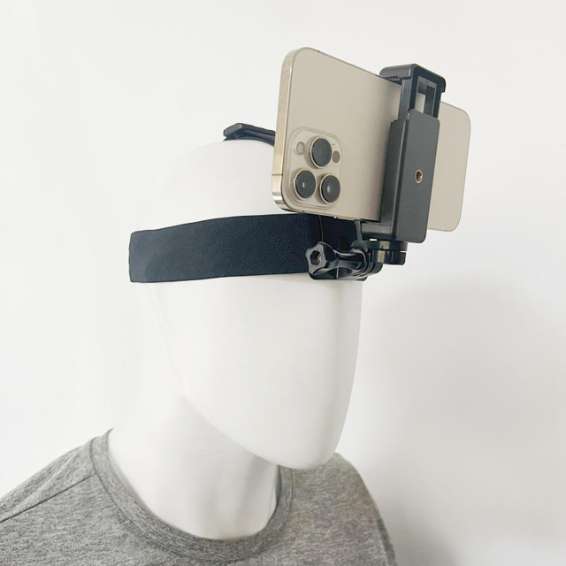 4in1 Adjustable Head Strap Mount for Mobile Phone/GoPro Hero DJI Osmo Insta360 Action Camera First Person POV Shooting Accessory