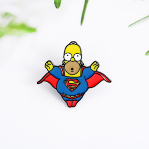Pins Metálicos de <span class=keywords><strong>los</strong></span> <span class=keywords><strong>Simpson</strong></span> al por Mayor, Pin de Esmalte Duro para Ocasiones como Navidad, Día Nacional, Halloween, Graduación, Temática de Hadas - Product Image 3