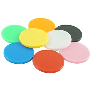 25 mm coloré 1 pouce opaque personnalisé tokern pièces jetons de <span class=keywords><strong>poker</strong></span> en plastique apprentissage comptage compteurs <span class=keywords><strong>jeu</strong></span> - Product Image 2