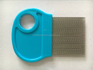 Peine para Piojos de Acero ANMEISHU con Dientes Finos y Lupa para Perros, Gatos y Humanos - Herramienta de Aseo para Mascotas de Uso Doméstico - Product Image 5