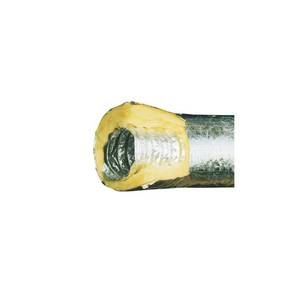 Kit de conductos rectangulares flexibles de aluminio con aislamiento de 4 zonas para aire acondicionado, ventilación retráctil completa, kit completo de 10 m - Product Image 6