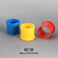 Accessoires et composants de blocs de construction à grandes particules, pièces de piste de glisse à billes, jouets d'assemblage pour enfants - Plastique ABS