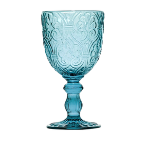 Copa de Vino CORINTO Turquesa 300ML - Product Image 1