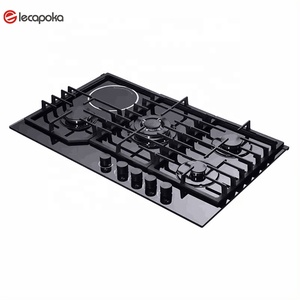 Gas <b>Stove</b> 5 Burner Gas Kitchen Induction <b>Stove</b> Hot Plate Wholesale Glass Cooker Hobs Built in From China-for Hotels Bur - Product Image 5