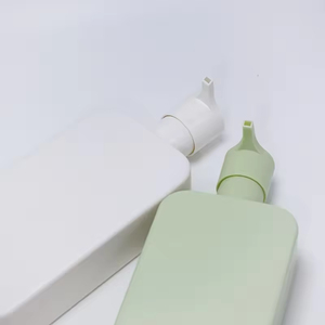 Custom Logo Shampoo <b>Bottle</b> 350ml Green High-Quality Plastic Shampoo Packaging - Product Image 2