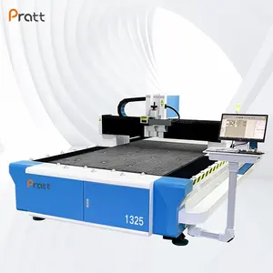 Pratt Mirror Fiber Laser Marking Machine For Glass Sandblast Process Laser Source MAX/RAYCUS Easy to Operate