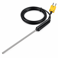 Sonde thermocouple de surface de type K à double aiguille WRNM-020 pour la mesure de la température des surfaces métalliques
