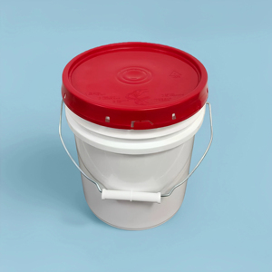 Seau <span class=keywords><strong>en</strong></span> plastique de 1,3 <span class=keywords><strong>gallon</strong></span>/5 litres avec couvercle, épaissi <span class=keywords><strong>60</strong></span> mil, de qualité alimentaire, à large ouverture, durable, hermétique - Product Image 4