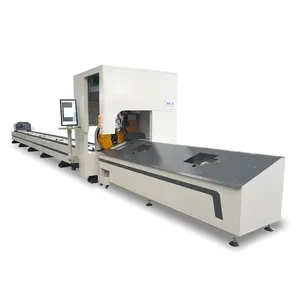 1500W - 3000w Steel I Beam/H Beam Laser Cutting Machine CNC Fiber Laser Cutting Machine tube