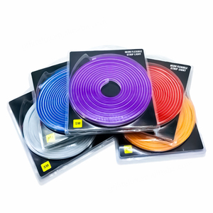 Tira de Luces LED de Neón Flexible de Bajo Voltaje 12V 5M, Impermeable, de Silicona, para Decoración Interior y Exterior - Product Image 1