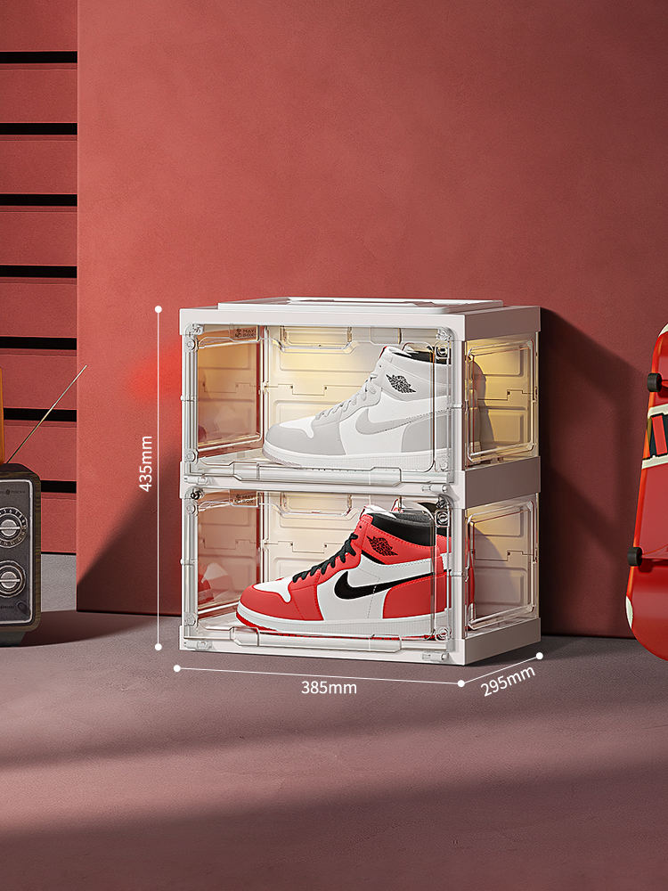 1 filas 4 capas 4 puertas con luz LED