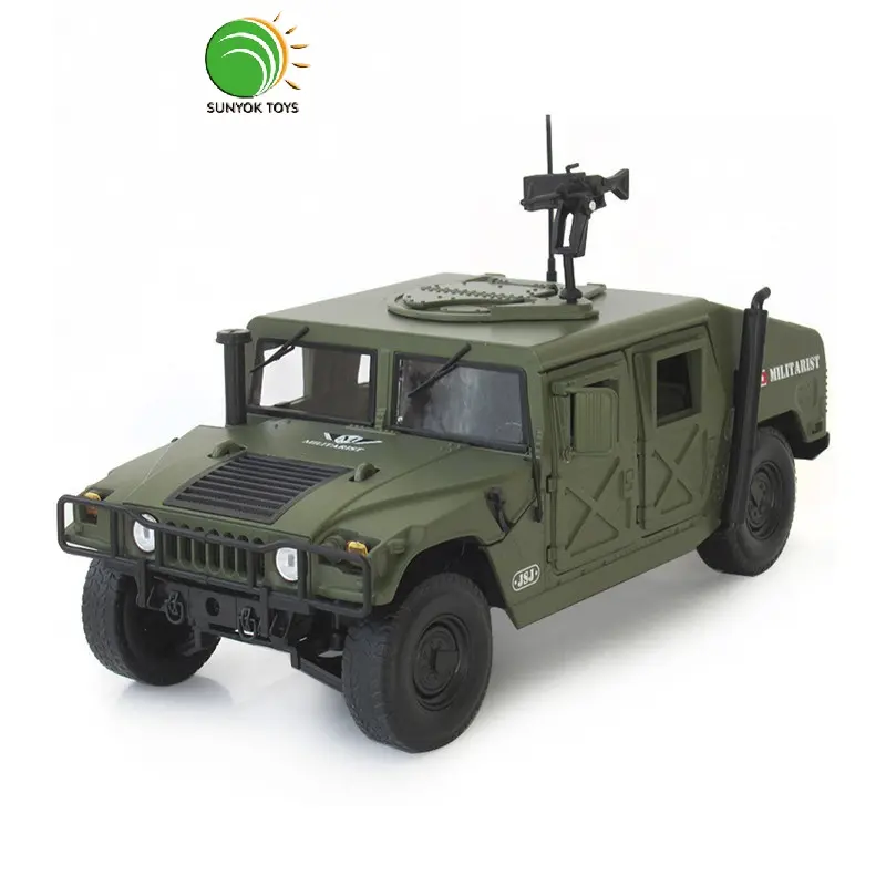 Hochpräzise Humvees-Modellautos aus Metall druckguss im Maßstab 1:18