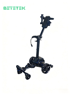 Neues Design Luxuriöser Leichtgewicht-KI-Golftrolley mit Automatischer Verfolgung, Faltbar, mit Lithium-Akku & Schirmhalter - Product Image 3