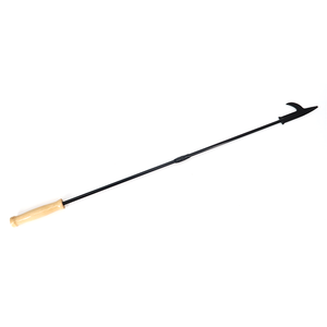 Juego de herramientas para <span class=keywords><strong>chimenea</strong></span> de acero negro para interior y exterior, incluye pica para leña y herramientas para brasero, ideal para camping. - Product Image 2