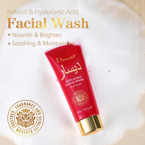 Retinol y ácido hialurónico, lavado <span class=keywords><strong>facial</strong></span>, limpieza profunda simple, nutre, ilumina, calmante, lavado de cara, limpiador <span class=keywords><strong>facial</strong></span> a granel - Product Image 3